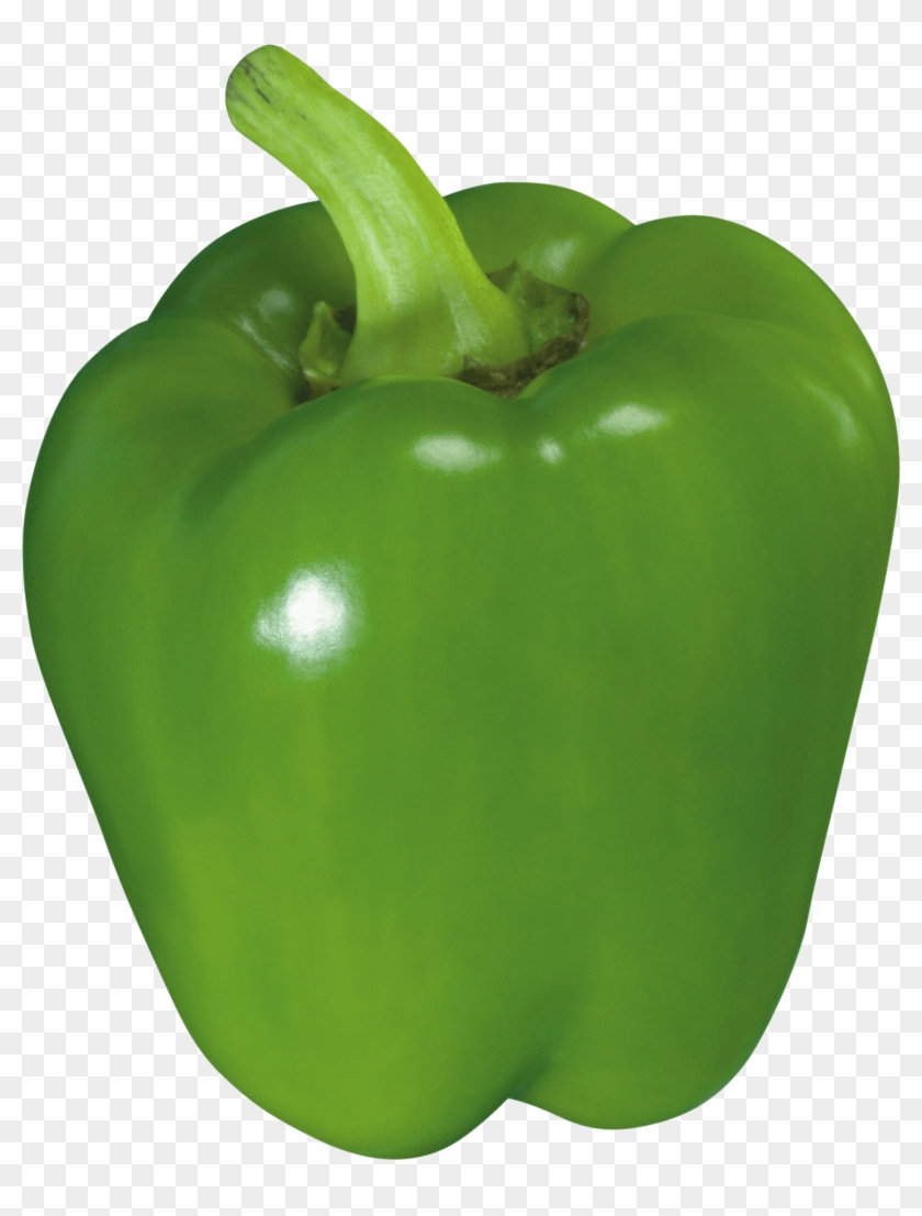 Download Green Bell Pepper Transparent Png - Green Pepper Png Clipart #106706