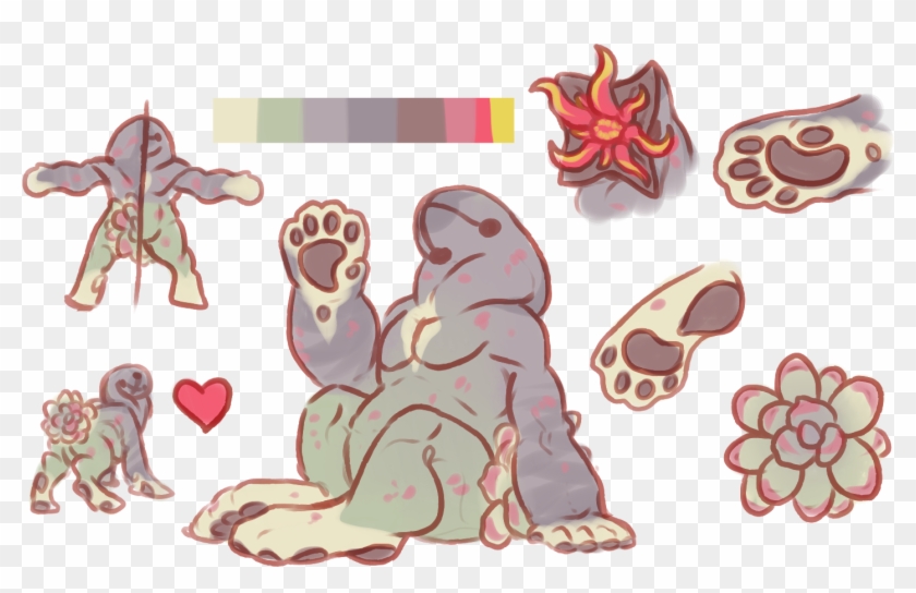 [g] Squishy Butt - Cartoon Clipart