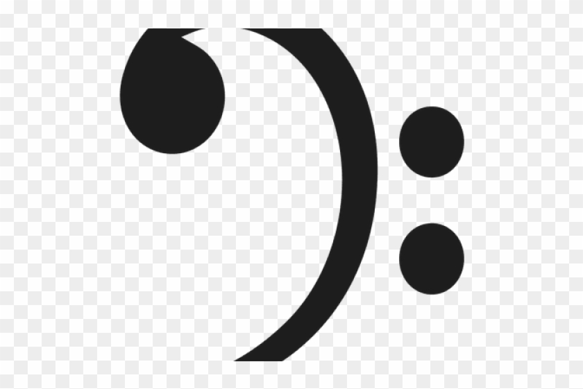 Clef Note Clipart Bass Clef - Circle - Png Download #106924