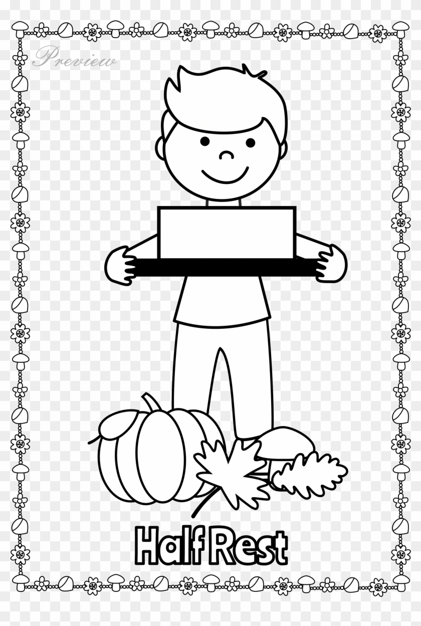 Notes And Symbols Used - Musical Note Clipart