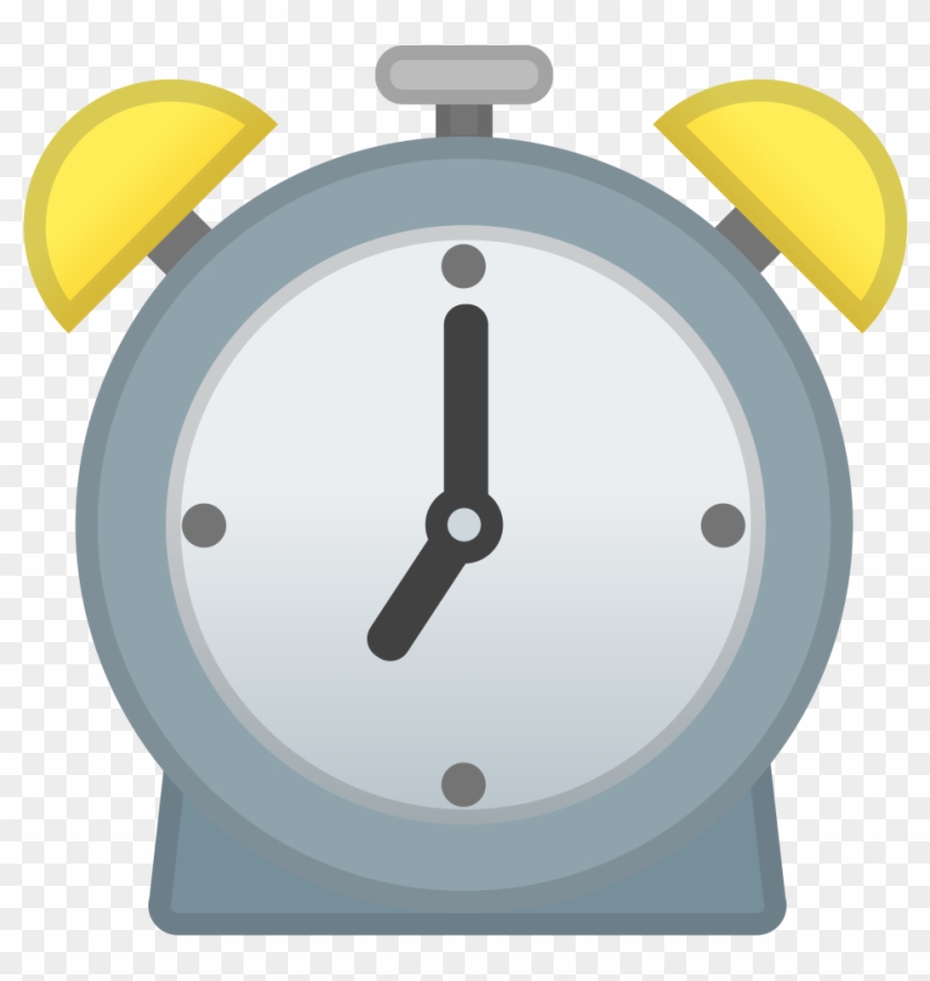 Alarm Clock Icon - ايموجي الساعه Clipart