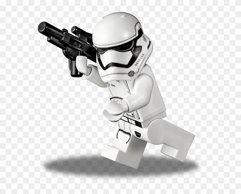 Star Wars Characters Png Black And White & Transparent - Stormtrooper Lego Clipart