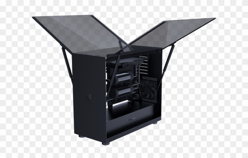 Razer Expand Pc Case Lineup - Ces 2019 Pc Cases Clipart #107765