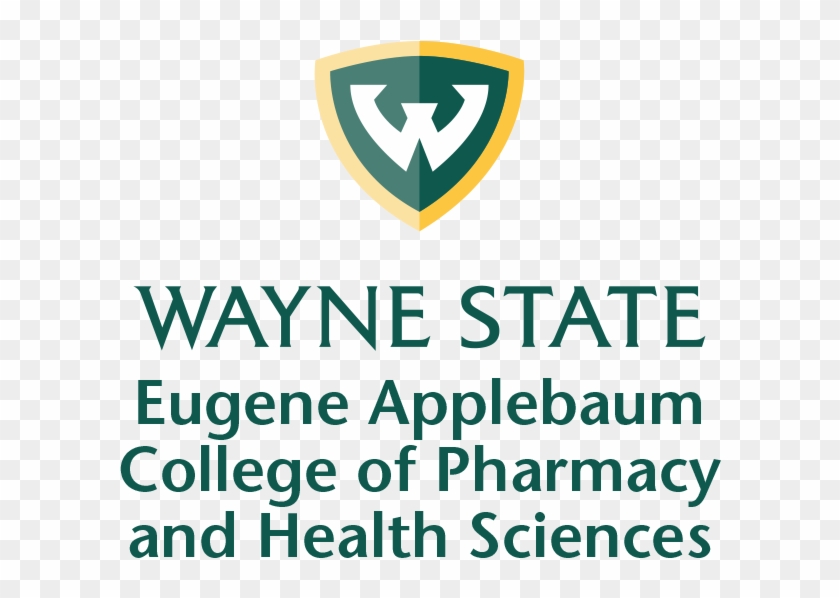 Stacked, Full Color - Wayne State Logo Eugene Applebaum Clipart #107965