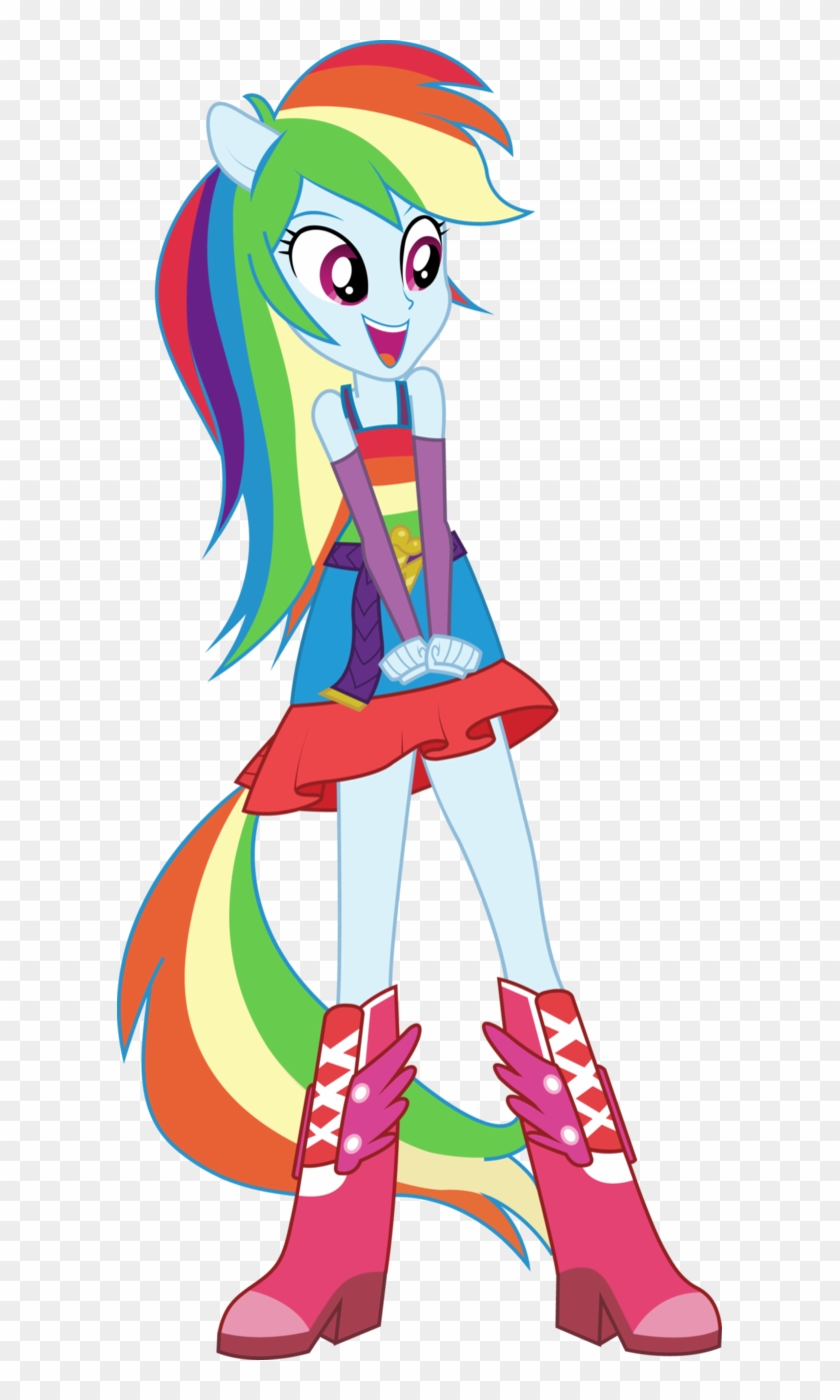 Post 20977 0 58404400 1405271909 Thumb - Mlp Equestria Girl Rainbow Dash Clipart #107969
