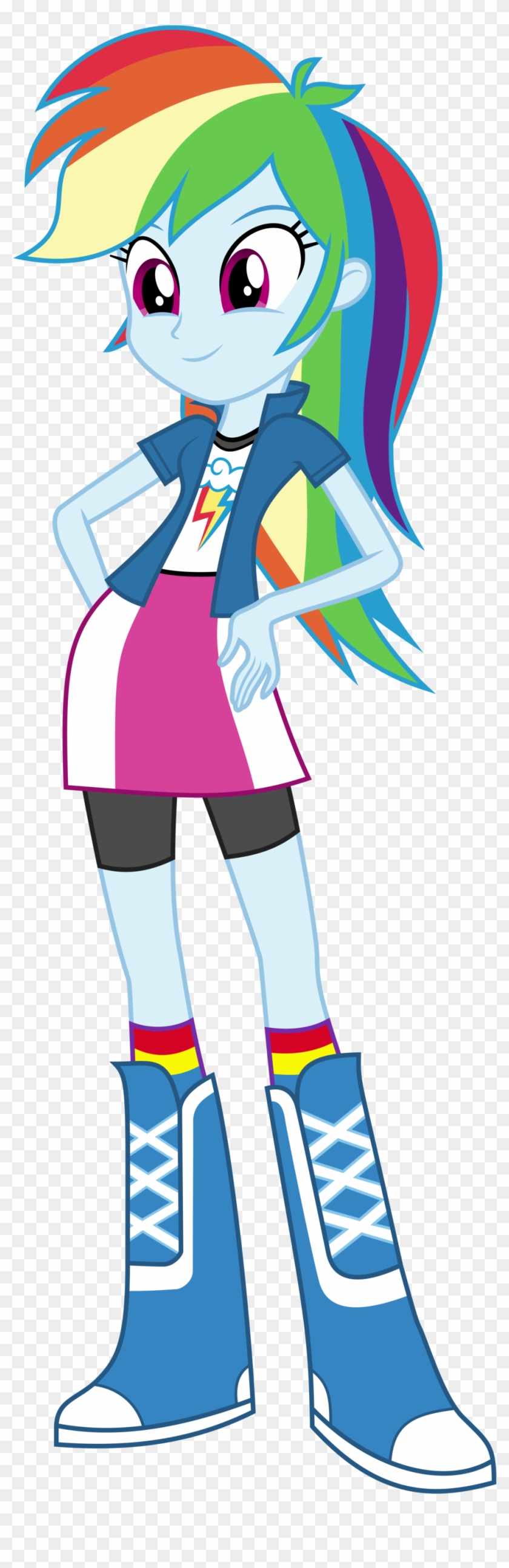 Post 20977 0 57822900 1405271957 Thumb - My Little Pony Rainbow Dash Equestria Girs Clipart