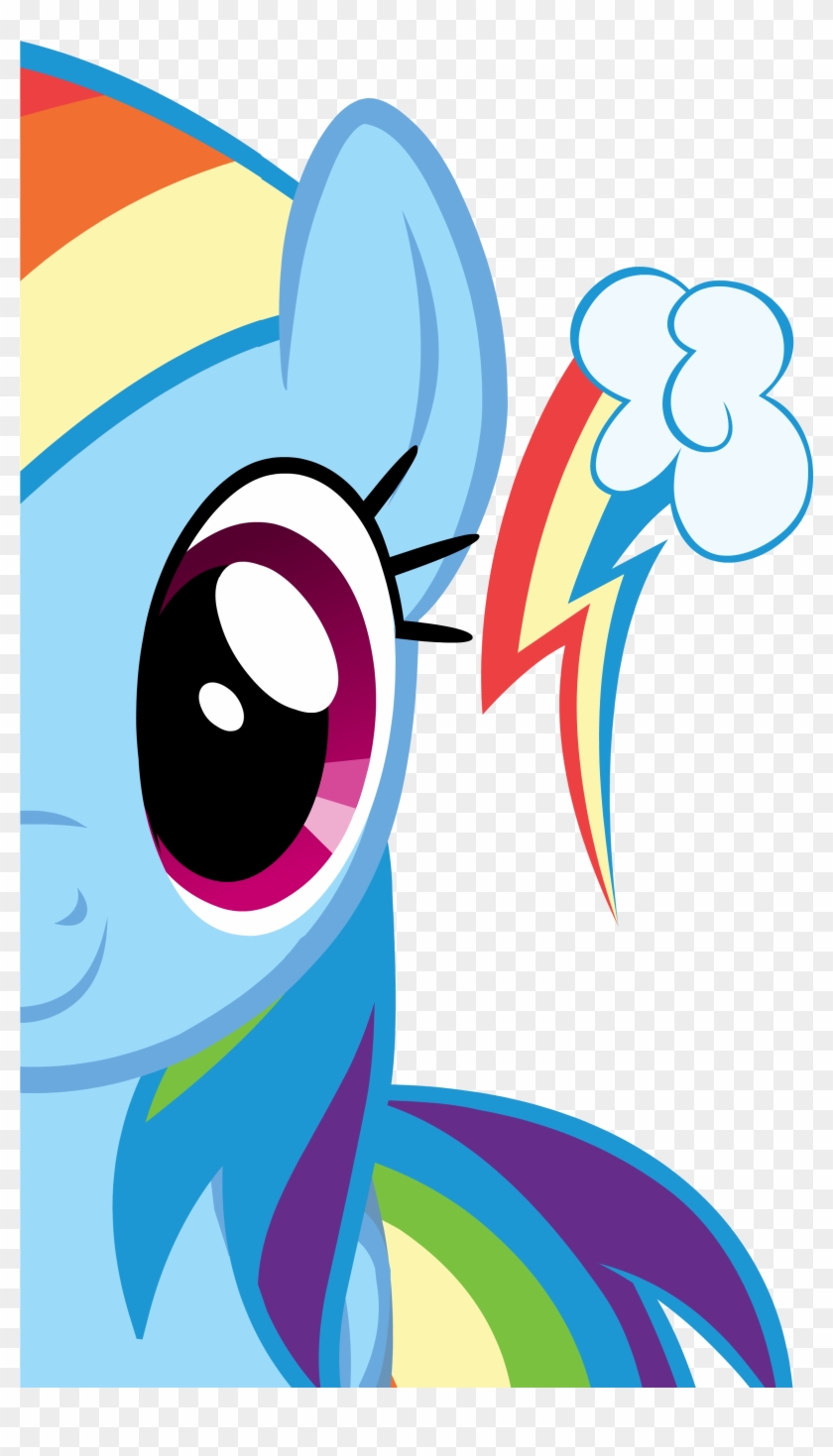 My Little Pony - Rainbow Dash Clipart #108135