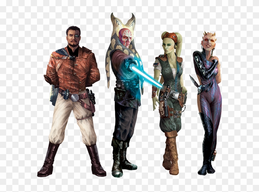 Characters Then Choose One Career And Then One Specialization - Star Wars Rare Species Clipart