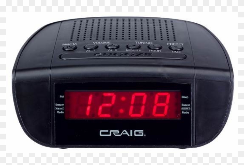Digital Alarm Clock Png Clipart