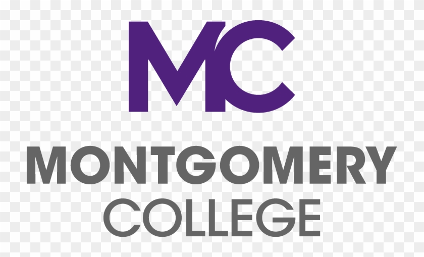 Mclogo Centered Purple Gray Rgb No Background - Montgomery College Logo Png Clipart