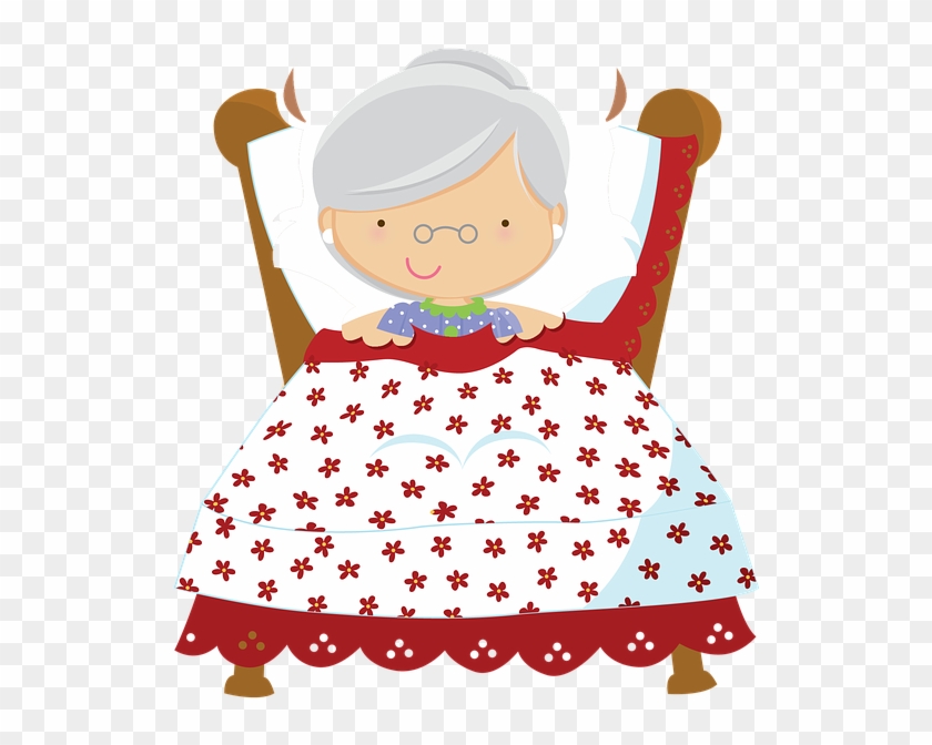 Thumb Image - Little Red Riding Hood Grandma Clipart - Png Download