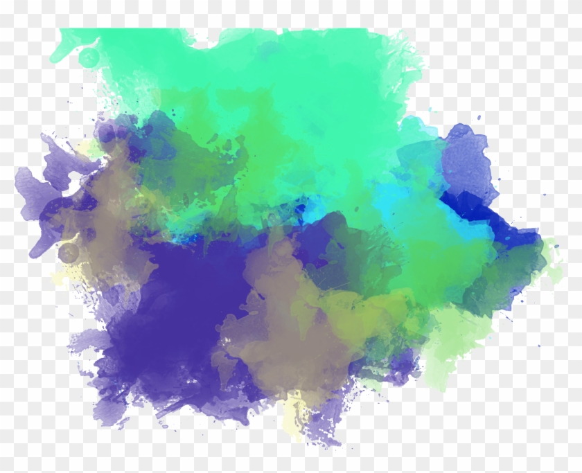 Paint Splatter Png - Colour Splatter Brush Png Clipart