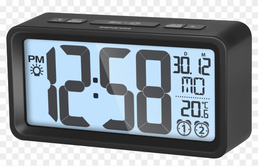 Digital Alarm Clock Png - Sencor Sdc 4600 Wh Clipart