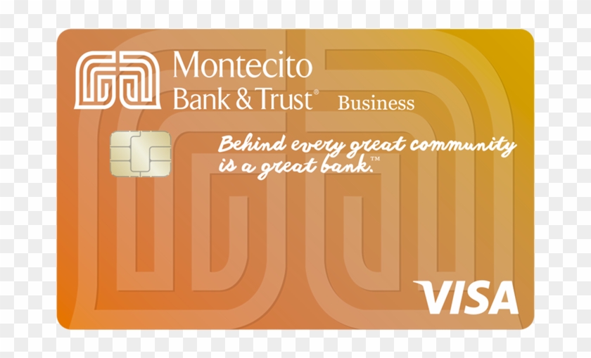 Mb&t Business Credit Card - Visa Clipart #108513