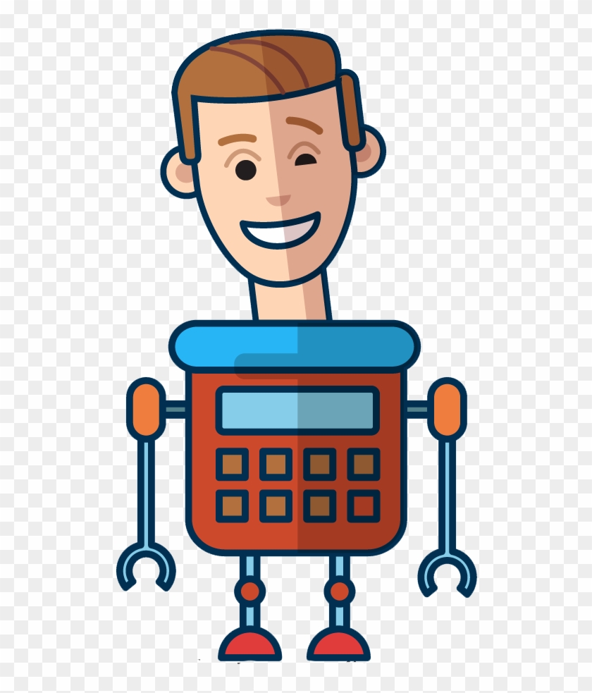 Men Arent Robots Clipart #108584