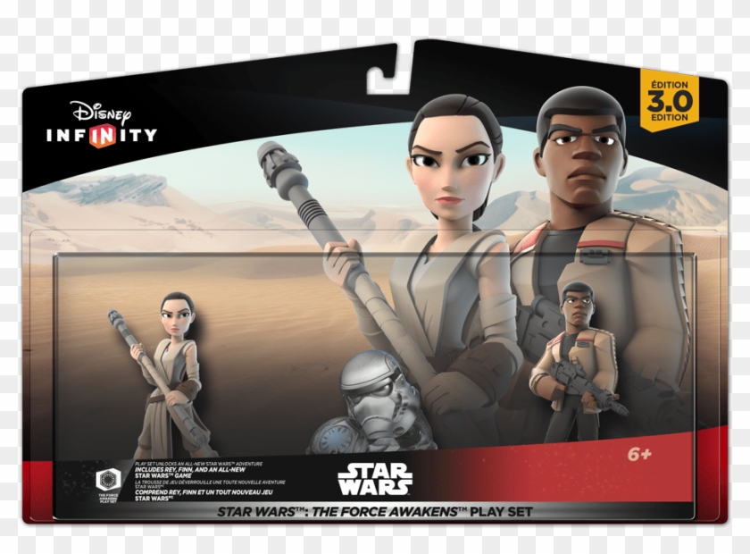Poe Dameron And Kylo Ren Will Be Playable Characters - Disney Infinity 3.0 Star Wars The Force Awakens Playset Clipart #108759
