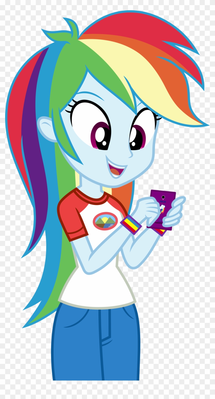 Mlp Eqg Rainbow Dash Clipart #108837
