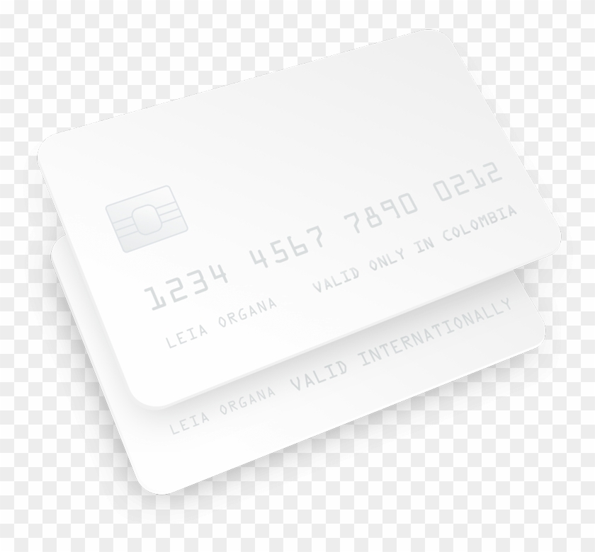 Credit Cards In Colombia - Parallel Clipart