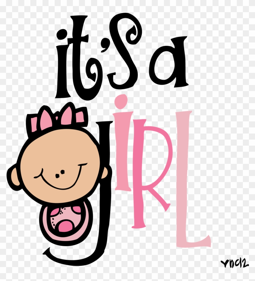 Courtesy Clipart Grandma Baby - Its A Girl Clipart Png Transparent Png #109540