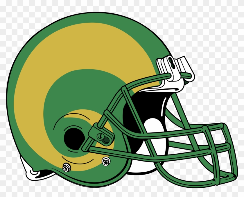 Csu Rams Logo Png Transparent - Red Football Helmet Logo Clipart #109702