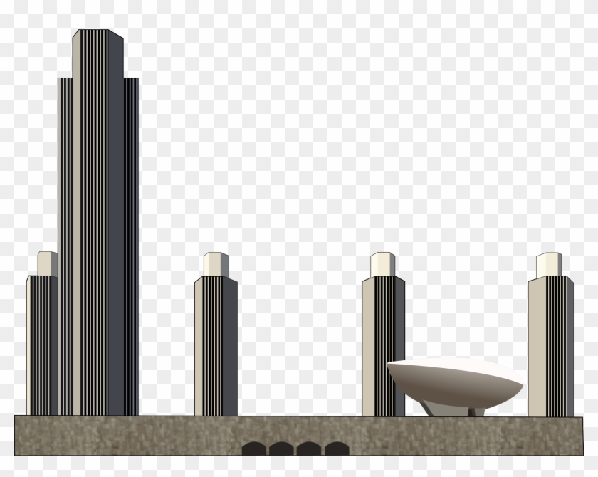 Png Backgrounds - Empire State Plaza Blueprints Clipart #109827
