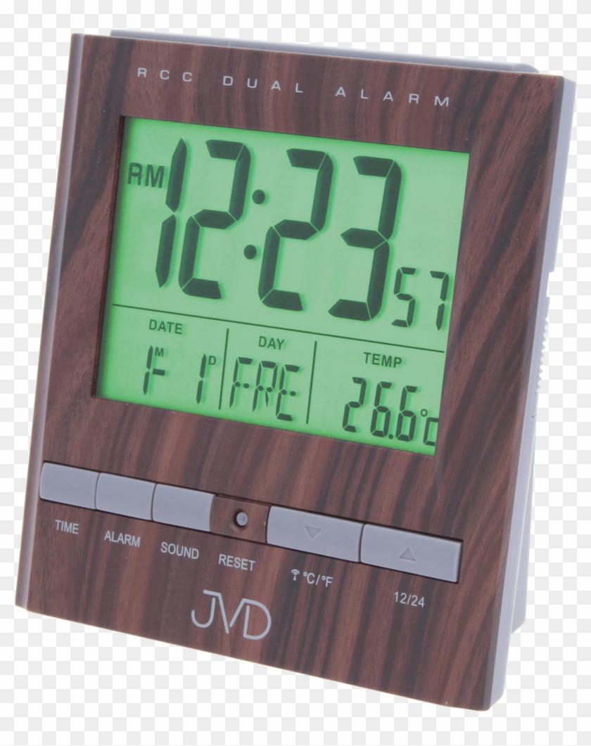 Radio Controlled Digital Alarm Clock Jvd Rb92 - Budík Jvd Clipart #109830