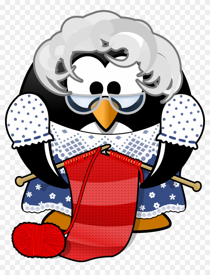 Grandma Penguin By Moini - Grandma Penguin Clipart #109831