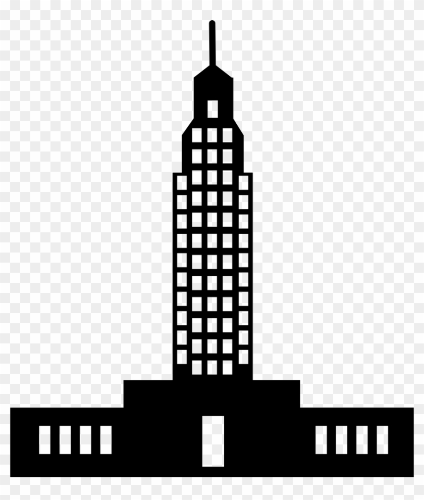 Empire State Building Comments - Empire State Building Silhouette Png Clipart #109943