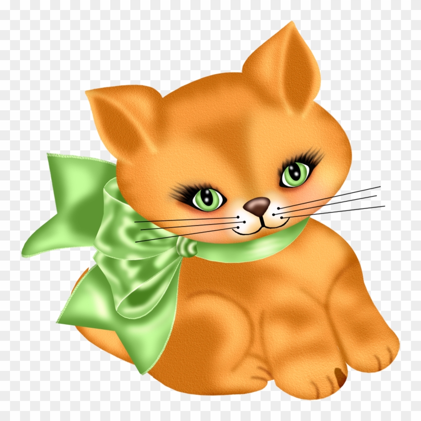 Cães & Gatos Animals Images, Zoo Animals, Kitten Cartoon, - Cat Clipart #1000080