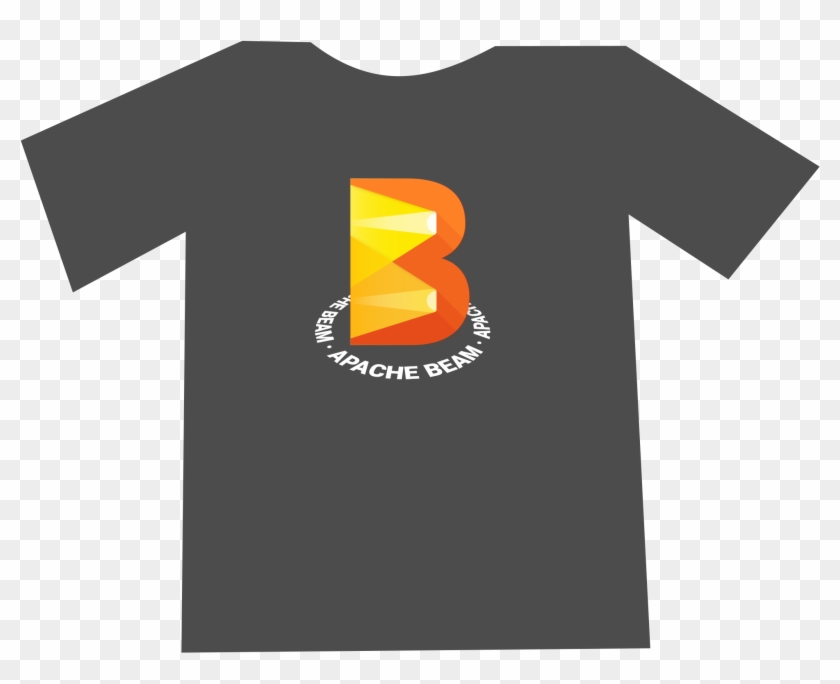 Beam Logo With Text Dark Tshirt - Active Shirt Clipart #1000126