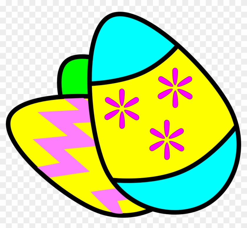 Easter Eggs Clipart Cartoon - Easter Eggs Clip Art - Png Download #1000242