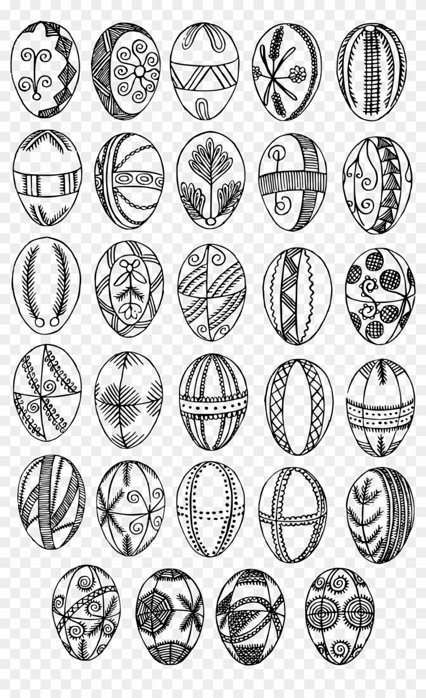 This Free Icons Png Design Of Decorated Easter Eggs Clipart #1000245