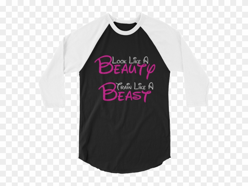 Beauty Beast Raglan - Welcome To The Shit Show T Shirt Clipart #1000416