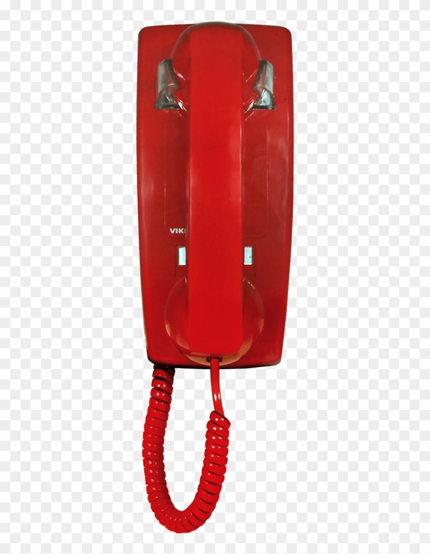 Red Wall Phone Transparent Clipart #1000517