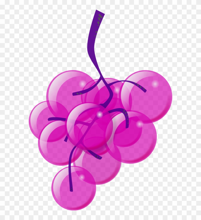 Vector Clip Art - Cartoon Green Grapes - Png Download