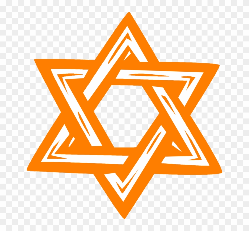 Vector Illustration Of Star Of David Shield Of David - Six Pointed Star Of David Clipart #1000952