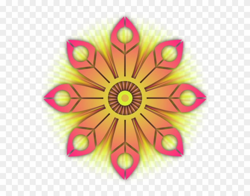 Flower Burst Svg Clip Arts 600 X 600 Px - Png Download