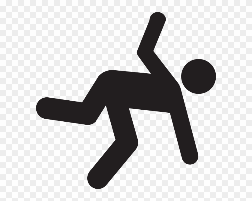 Image Of Person Falling - Stick Figure Falling Png Clipart #1001053