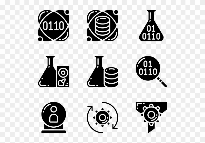Data Science - Raw Materials Icon Clipart