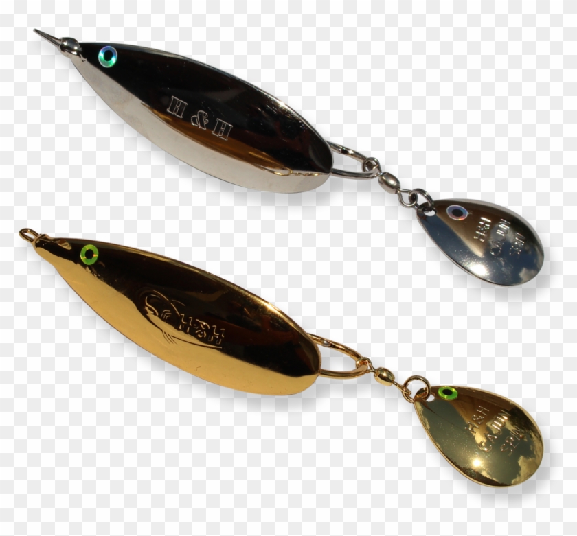 Golden Eye Spinner Spoons - Spinner Spoons Clipart #1001307