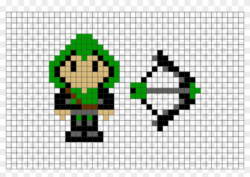 Arrow Logo Pixel Art Clipart