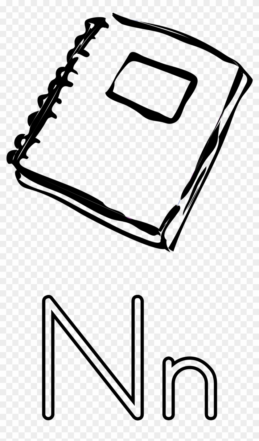 This Free Icons Png Design Of N Is For Notebook Clipart #1001909