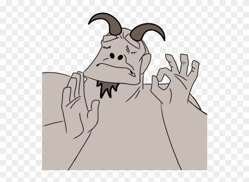 View Just Right Meme Satan Clipart 1002094 Pikpng