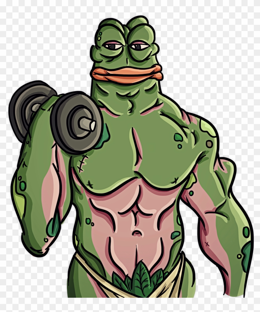 Draw A Custom Rare Pepe The Frog Dankboi Png Pepe The - Rare Pepe The Frog Logo Clipart #1002192
