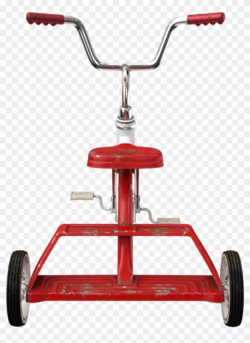 Dirty Vintage Tricycle Clipart