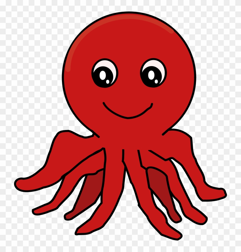 Octopus Clipart - Png Download