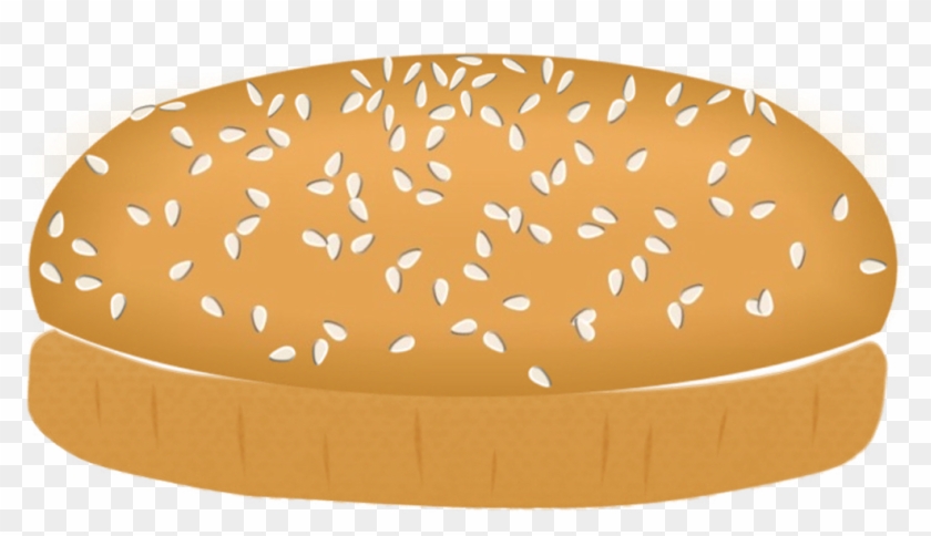 Pin Burger Clipart Bun - Bun Clipart Png Transparent Png