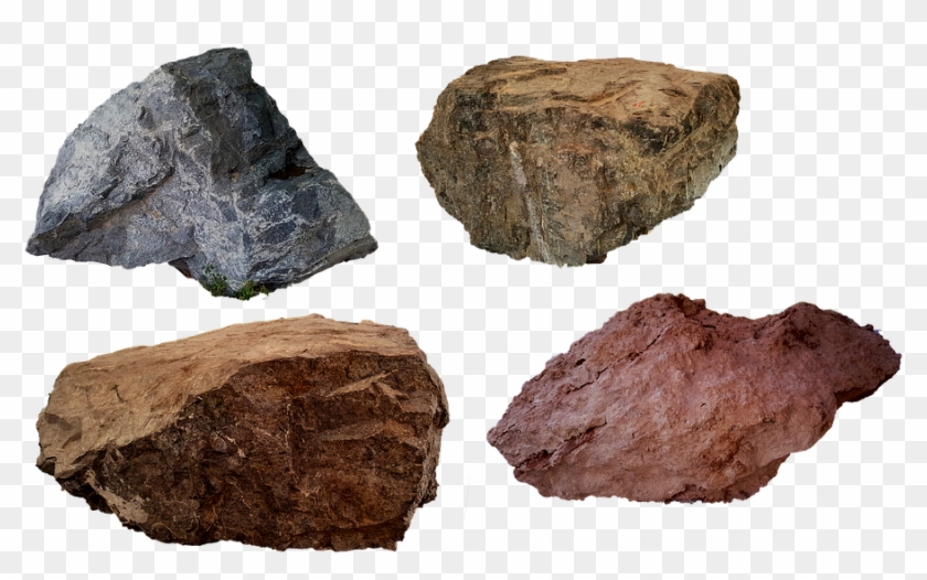 Rocks Granite Limestone Stones Png Material - Rock Clipart #1002842