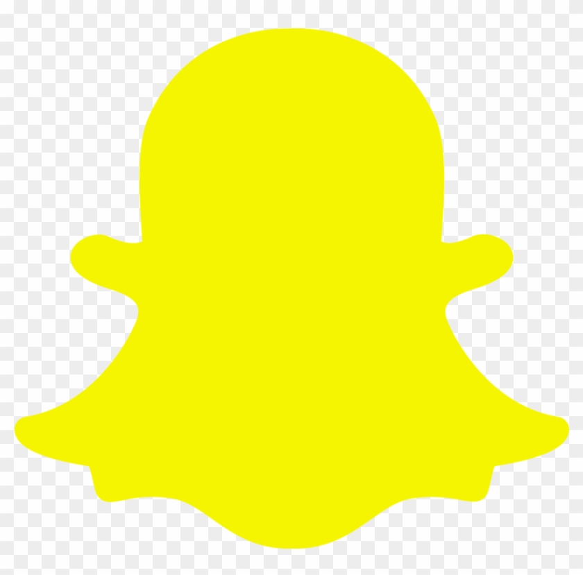 Download - Logo Snapchat Png White Clipart #1002985