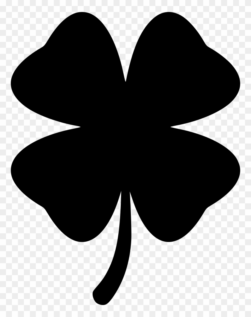 Four Leaf Clover Svg Png Icon Free Download - 4 Leaf Clover Svg Free Clipart